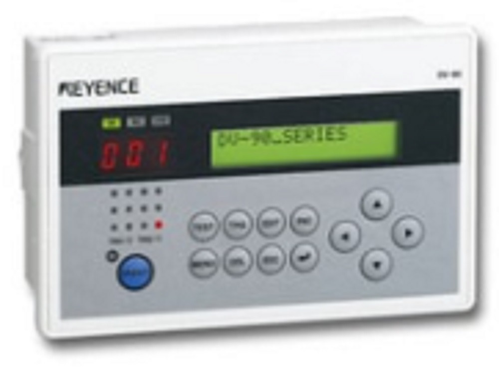 Keyence DV-90PE Auto ID Data Controller PNP Open Collector (English Version), Refurbished