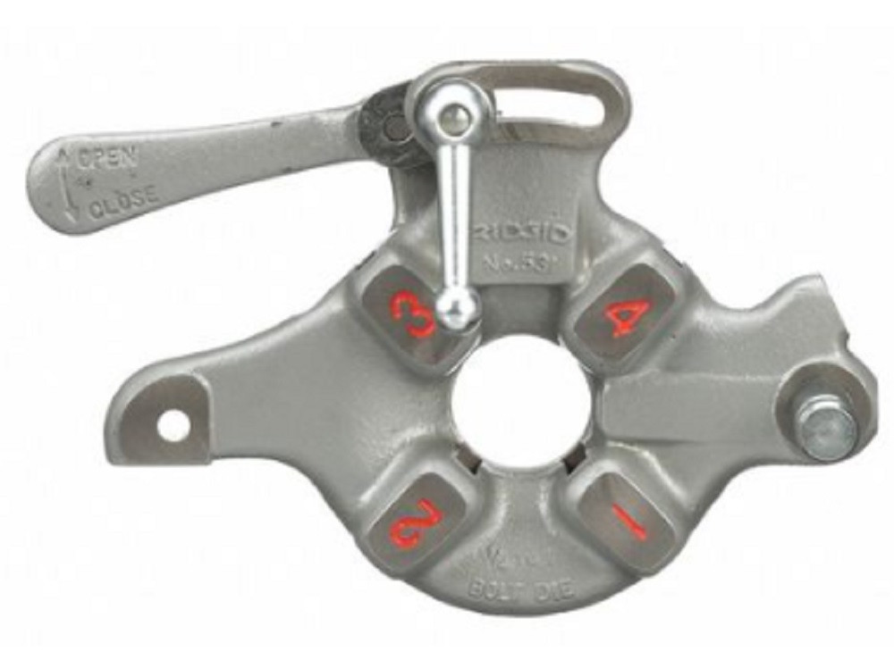 Ridgid 97045 Model 531 Die Head Bolt Threader, RH/LH 1/4"-1", Quick Opening, Refurbished