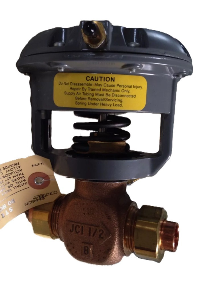 Johnson Controls VTM-UN047-312 1/2" Normally Open Terminal Unit Valve, NEW