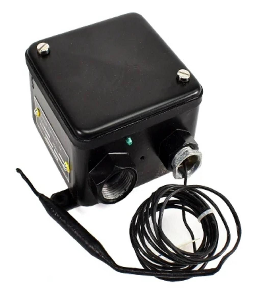Johnson Controls A28MA-1C Two Stage Temperature Control, 40/120F Range, 6ft Tube, NEW