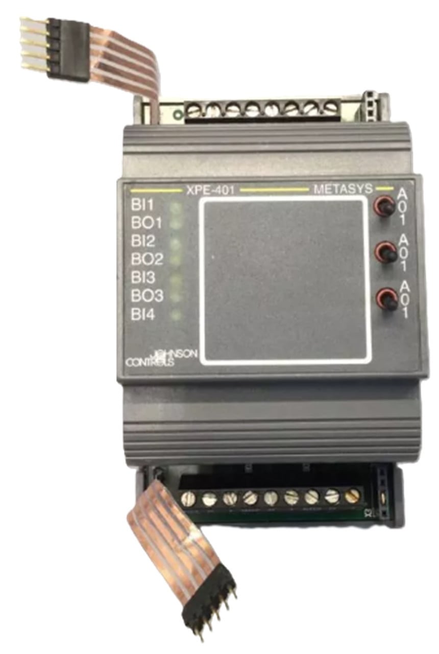 Johnson Controls XPE-401-5 Metasys Expansion Module, 4 Binary Inputs/Outputs, Refurbished