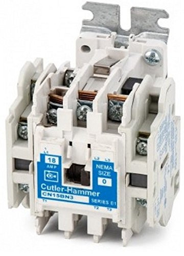 Eaton Cutler-Hammer CN15BN3AB Contactor, 3 Pole Open Type, Aux 1NO, 110/120V, NEW
