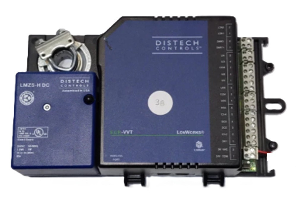 Distech ECP-VVT 10-Point Single Duct VVT Programmable Controller, Refurbished