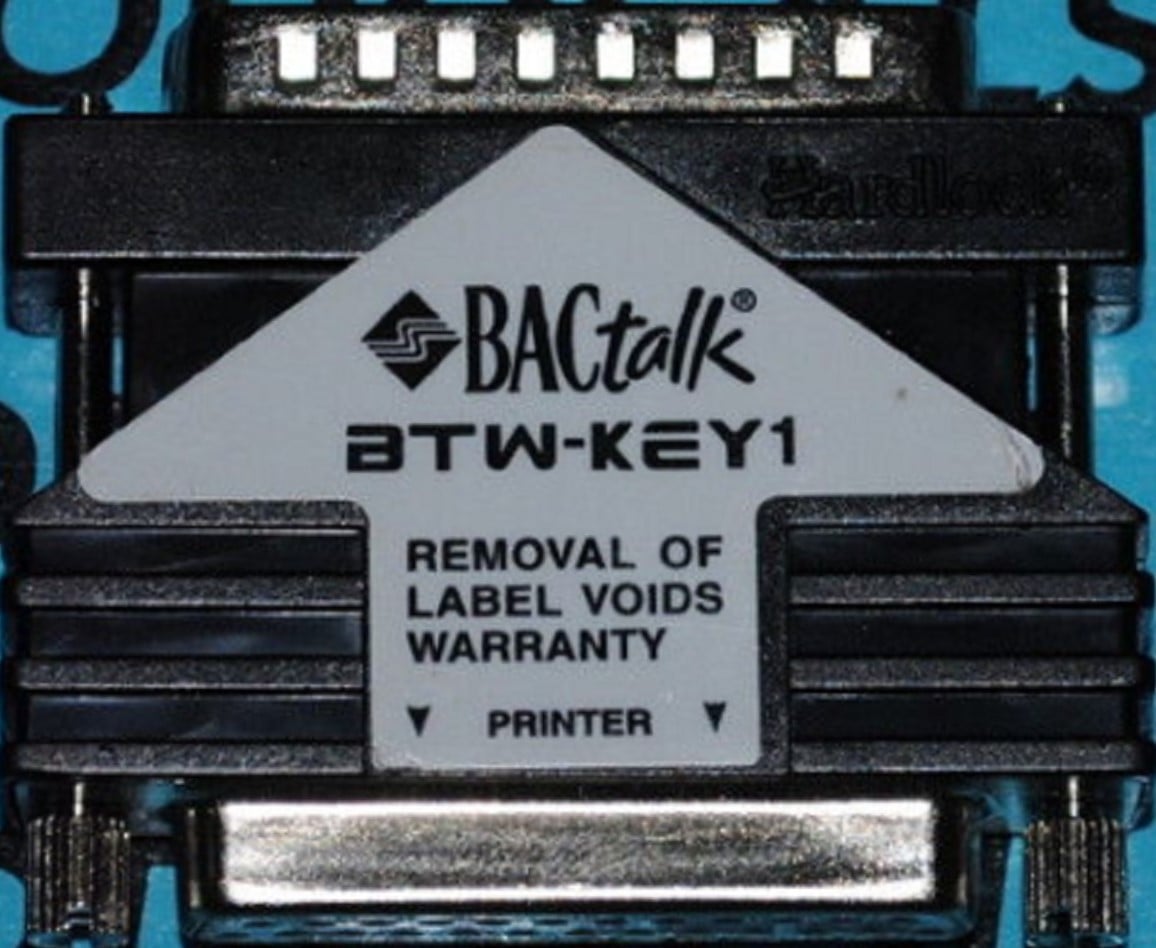 Key, Parallel Port, Dongle, Refurbished