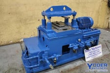 Tishken 4-post mechanical cut-off press, air clutch & brake, 7.5 HP, #67390