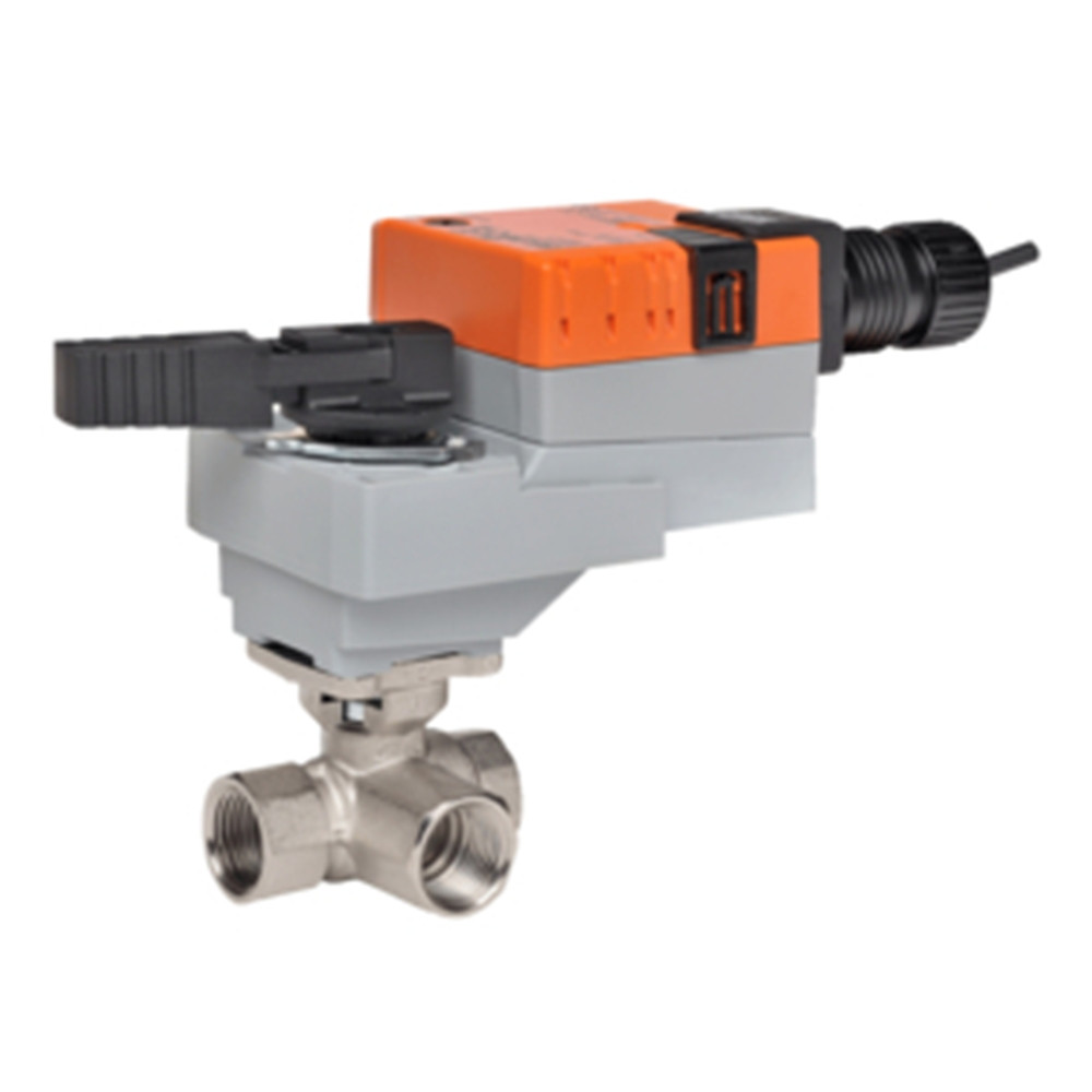 Belimo B318/LRB24-SR-T Actuator Fitted Control Valve (CCV), DN 3/4, NEW