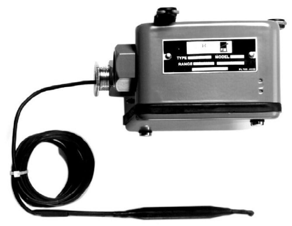 Johnson Controls A28MA-2C Two Stage Temperature Control, 40/120F, 6' Cap, 2-Spdt, NEW
