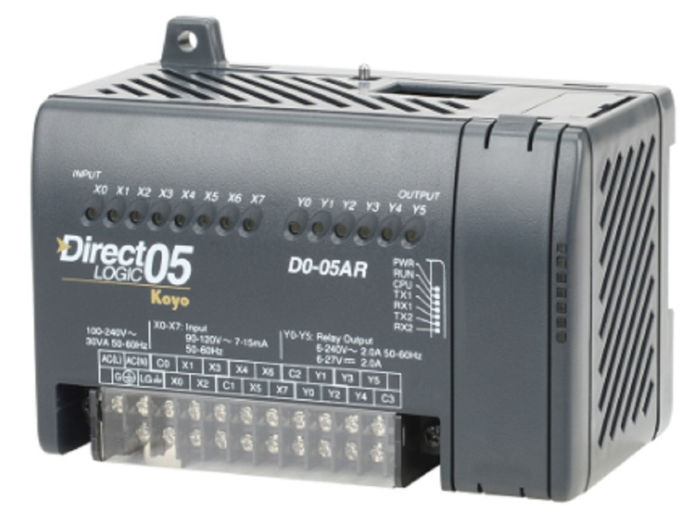 Automation Direct Koyo D0-05AR DL05 Direct Logic 05 PLC Program Logic Control, Refurbished