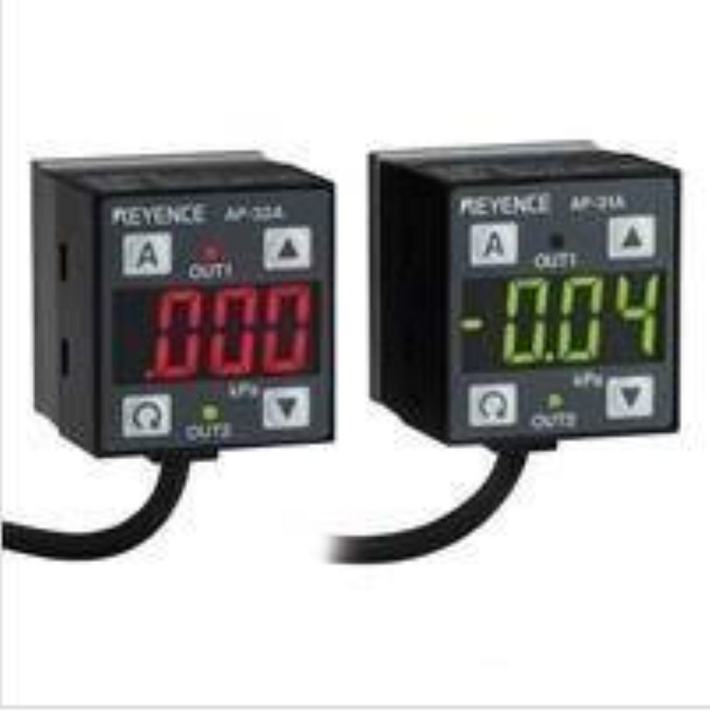 Keyence AP-34A Two-Color Digital Display Pressure Sensor, Main Unit, NEW