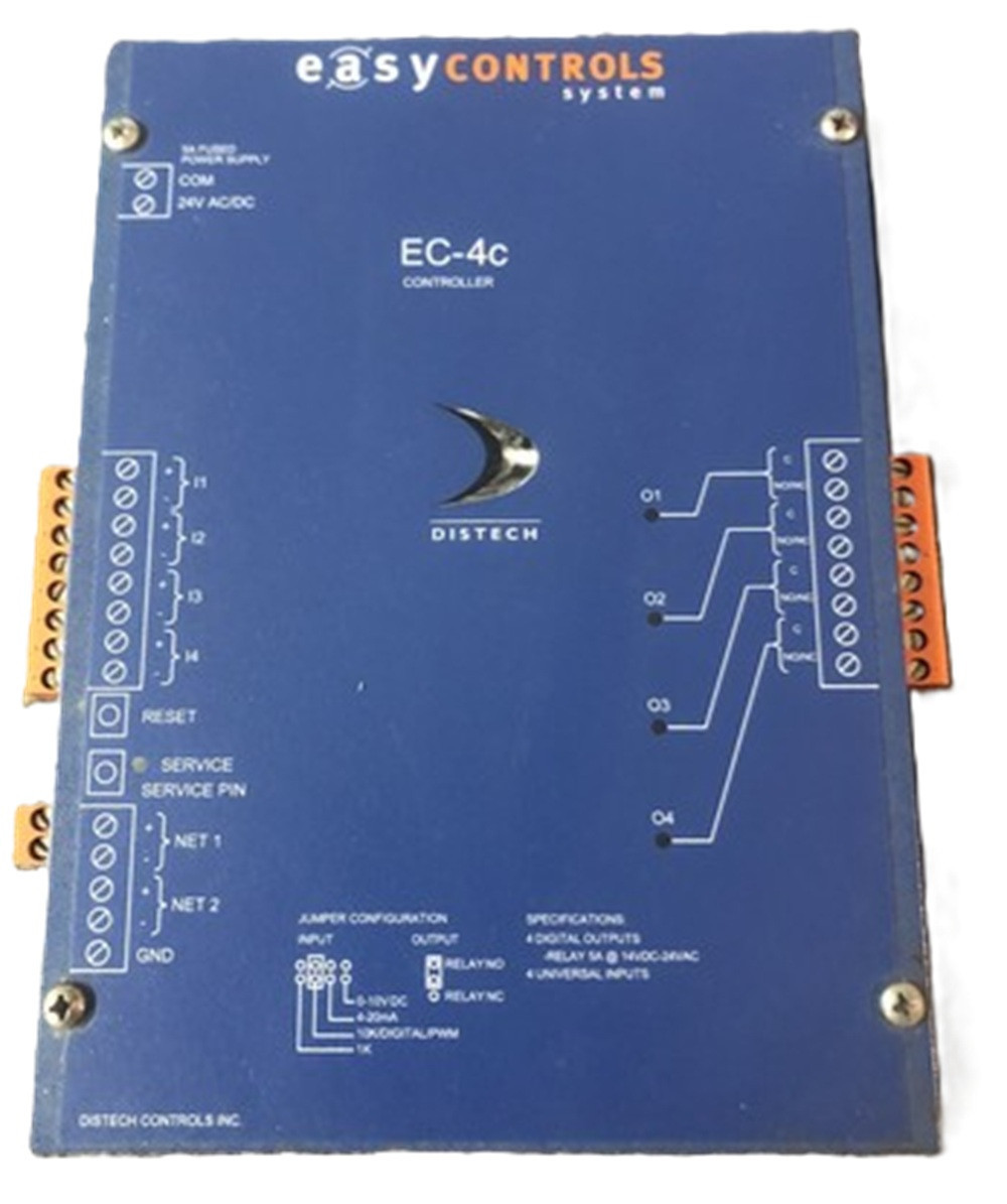 Distech EC-4C Easycontrols Programmable Controller, Refurbished