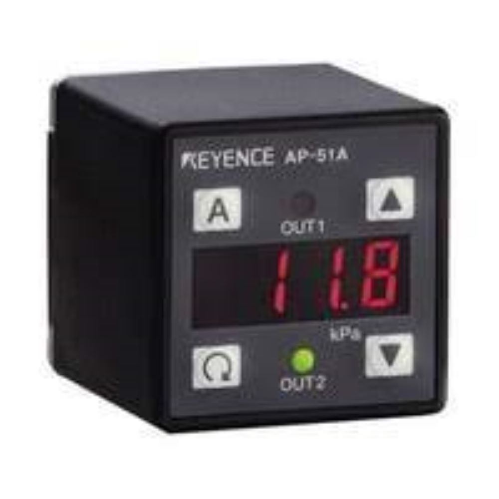 Keyence AP-51A Compact Pressure Sensor, Negative-Pressure, -101.3 kPa, NPN, NEW