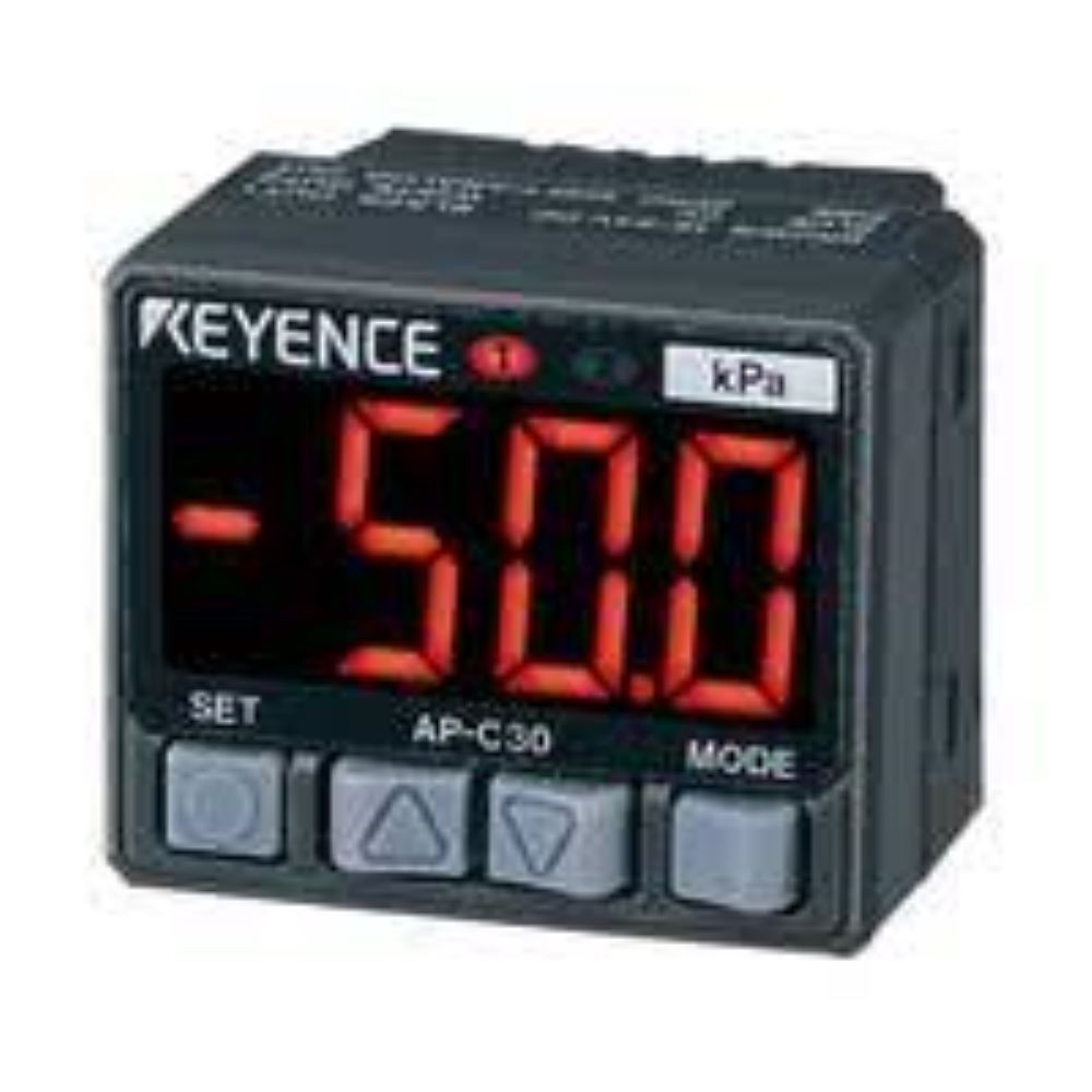 Keyence AP-C30W Digital Pressure Sensor, Main Unit, Compound-Pressure Type, NEW