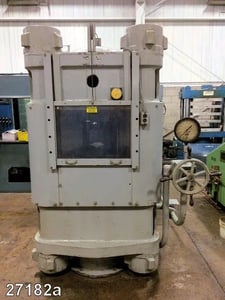 1000 Ton, Elmes, upstroke, 9" stroke, 20" DL, 24" diameter platen, #27182
