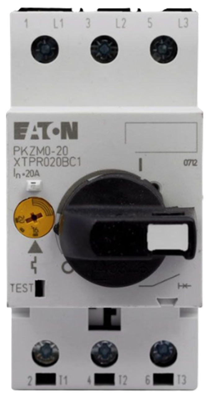 Eaton XTPR020BC1 IEC Motor Control Manual Motor Protector, 20A, NEW