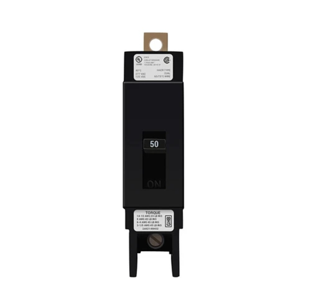 Eaton GHB2040 Circuit Breaker, Type GHB, 40A, 2-Pole, 480Y/277 Vac, NEW