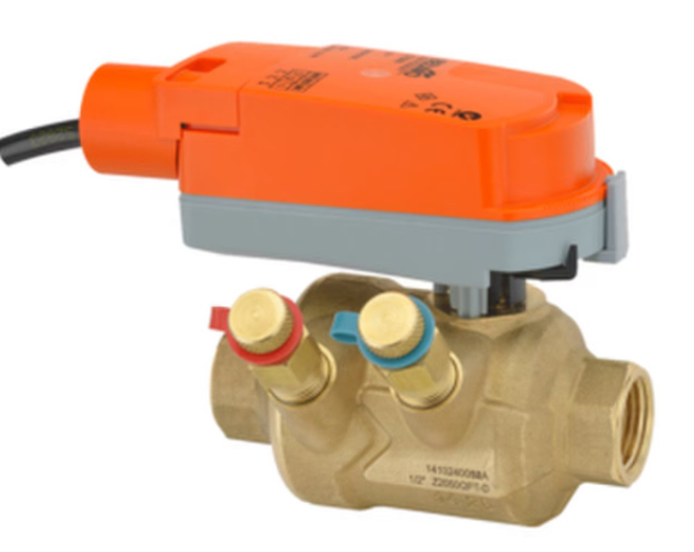 Belimo Z2050QPT-D/CQB24-3 2-Way ZoneTight Pressure Independent Zone Valve, 1/2", NEW