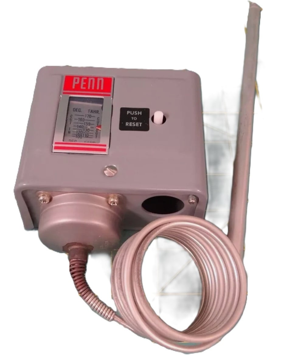 Johnson Controls A70DA-6C Open High Temperature Control, Manual Reset, 100/170, NEW