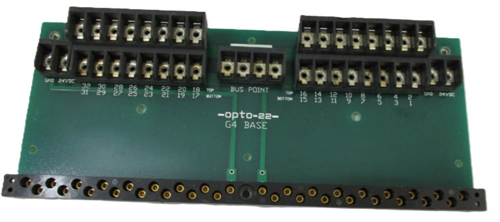 Opto 22 G4BASE G4 Base Rack Board, Refurbished