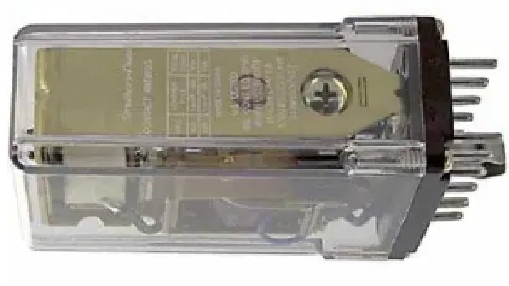 Struthers and Dunn 255XCXP-120VAC Relay, Latching, 10 A, 120 VAC Coil, 3PDT, NEW