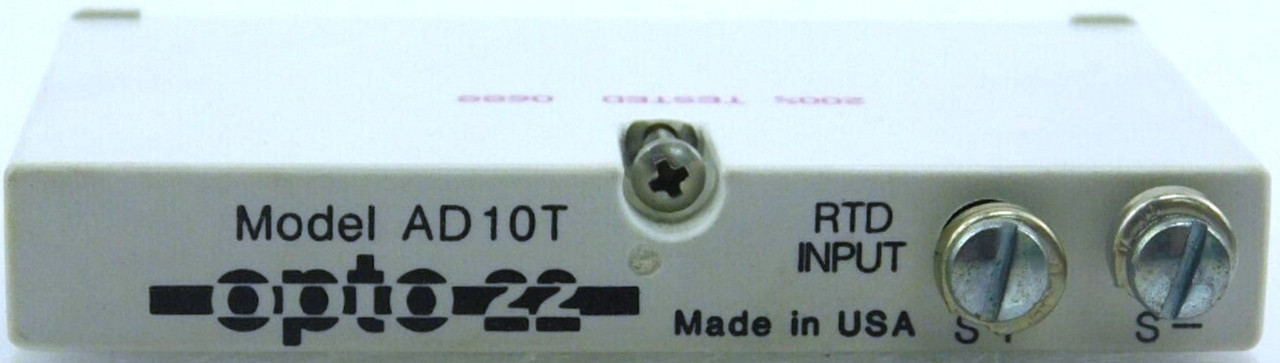 Opto 22 AD10T RTD Analog Input Module, NEW