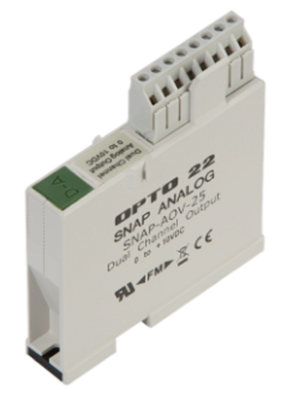 Opto 22 SNAP-AOV-25 SNAP 2-Ch 0-10 VDC Analog Voltage Output Module, NEW