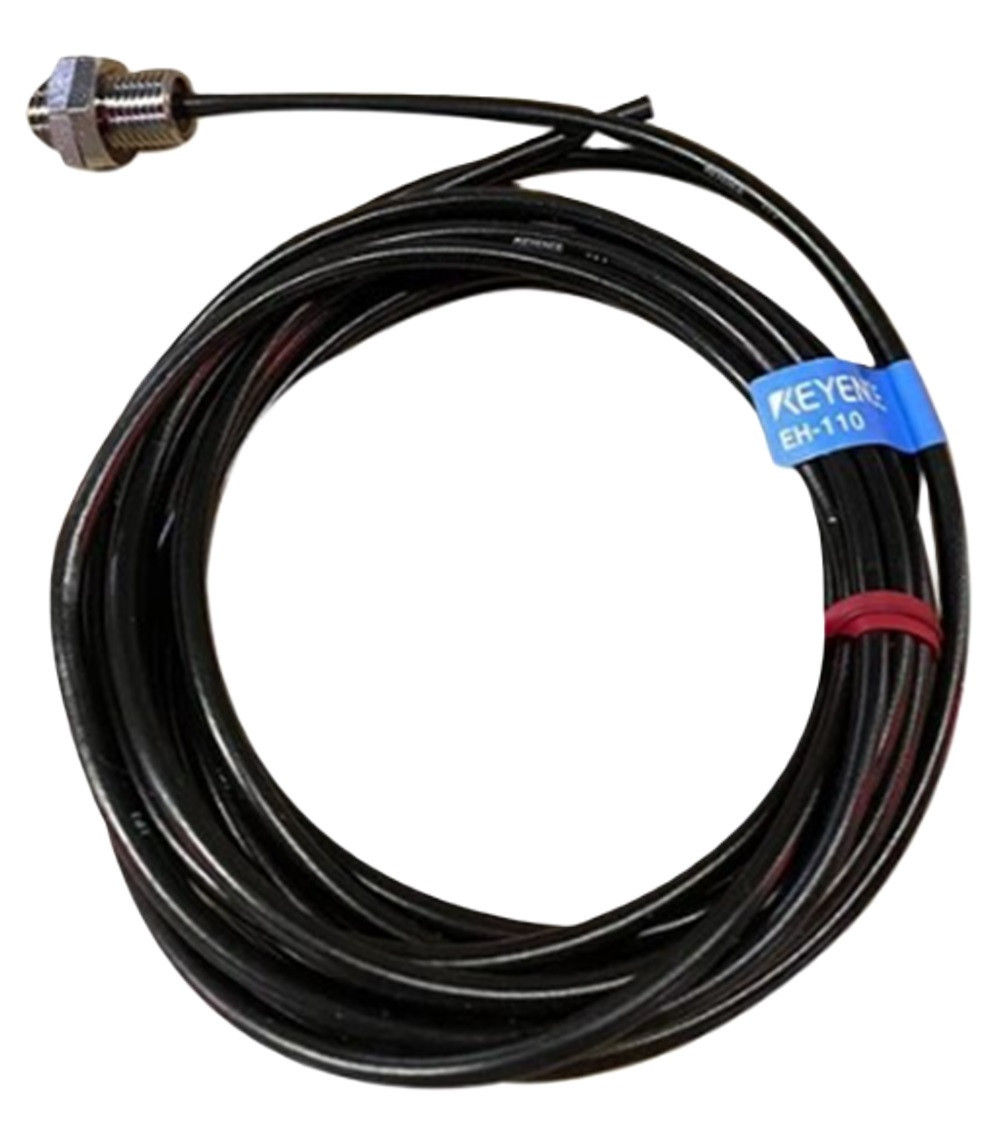 Keyence EH-110 Separate Amplifier Proximity Sensor Head, Shielded Type, M10, NEW