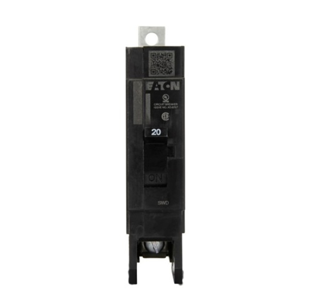 Eaton GHB1020BP24 Circuit Breaker, Type GHB, 20A, 277 Vac, 1-Pole, G-Frame, NEW