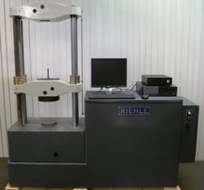 30000 lbf. (150 kN) Riehle #FS-30, tension & compression testing machine