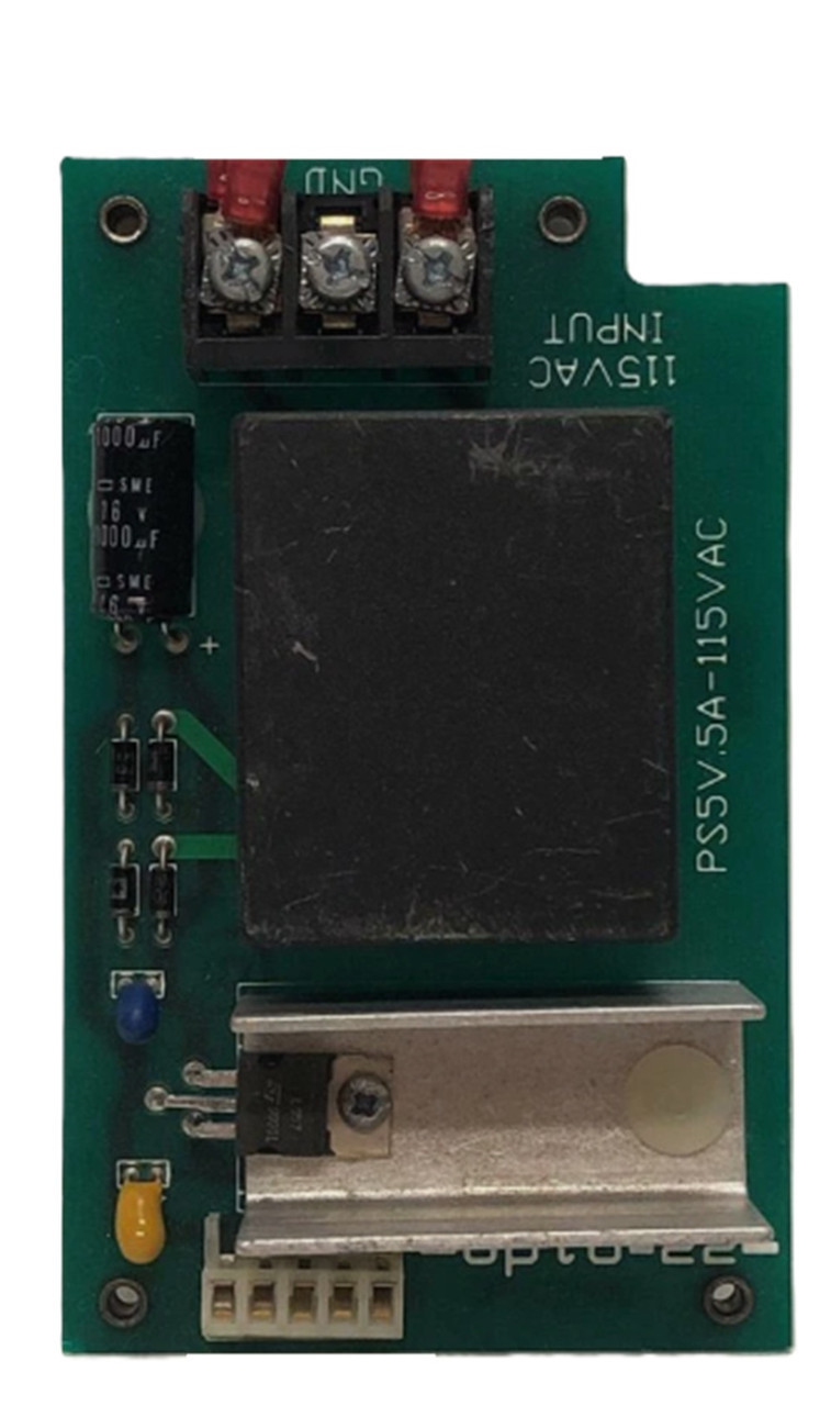 Opto 22 PS5V.5A-115VAC Power Supply Board for LC2 Control, NEW