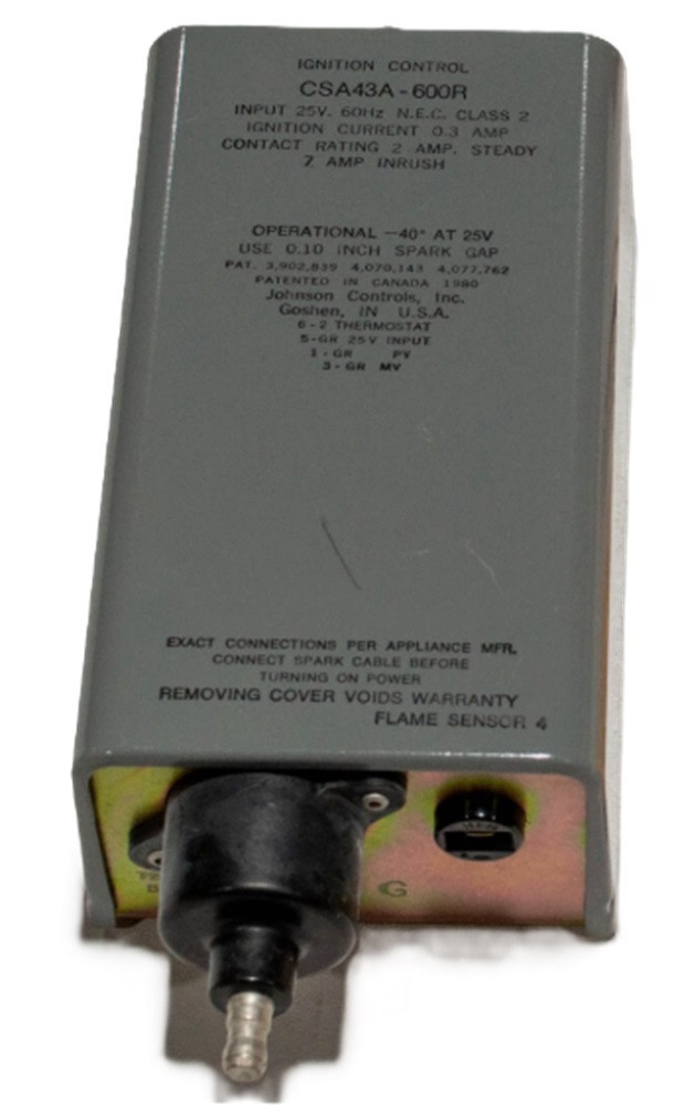 Johnson Controls CSA43A-600R Ignition Module, NEW