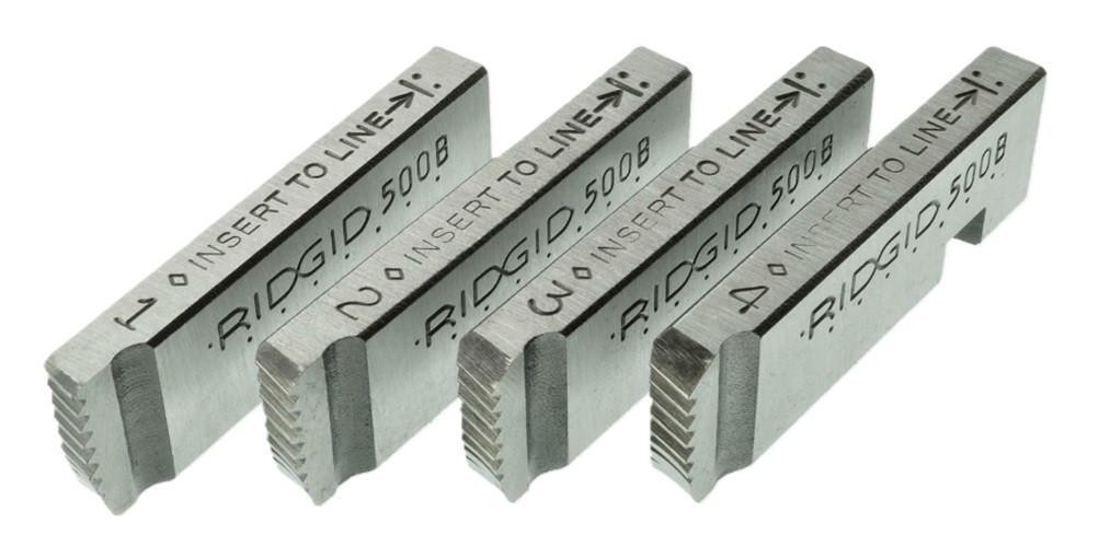 Ridgid 48975 500B Style Bolt Threader Dies, LH High-Speed 1 1/2"-6 UNC, NEW