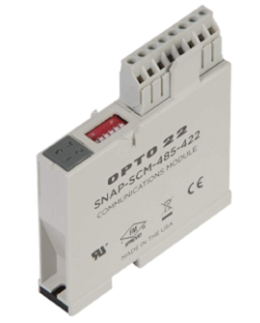 Opto 22 SNAP-SCM-485-422 SNAP 2-Ch RS-485/422 Serial Communication Module, Refurbished