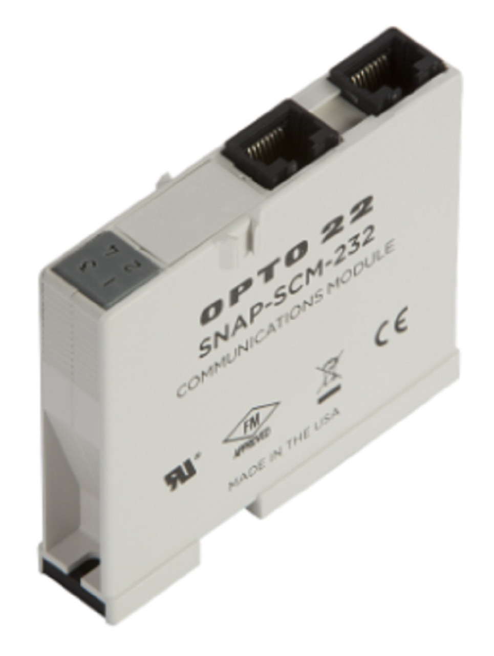 Opto 22 SNAP-SCM-232 SNAP 2-Ch RS-232 Serial Communication Module, Refurbished