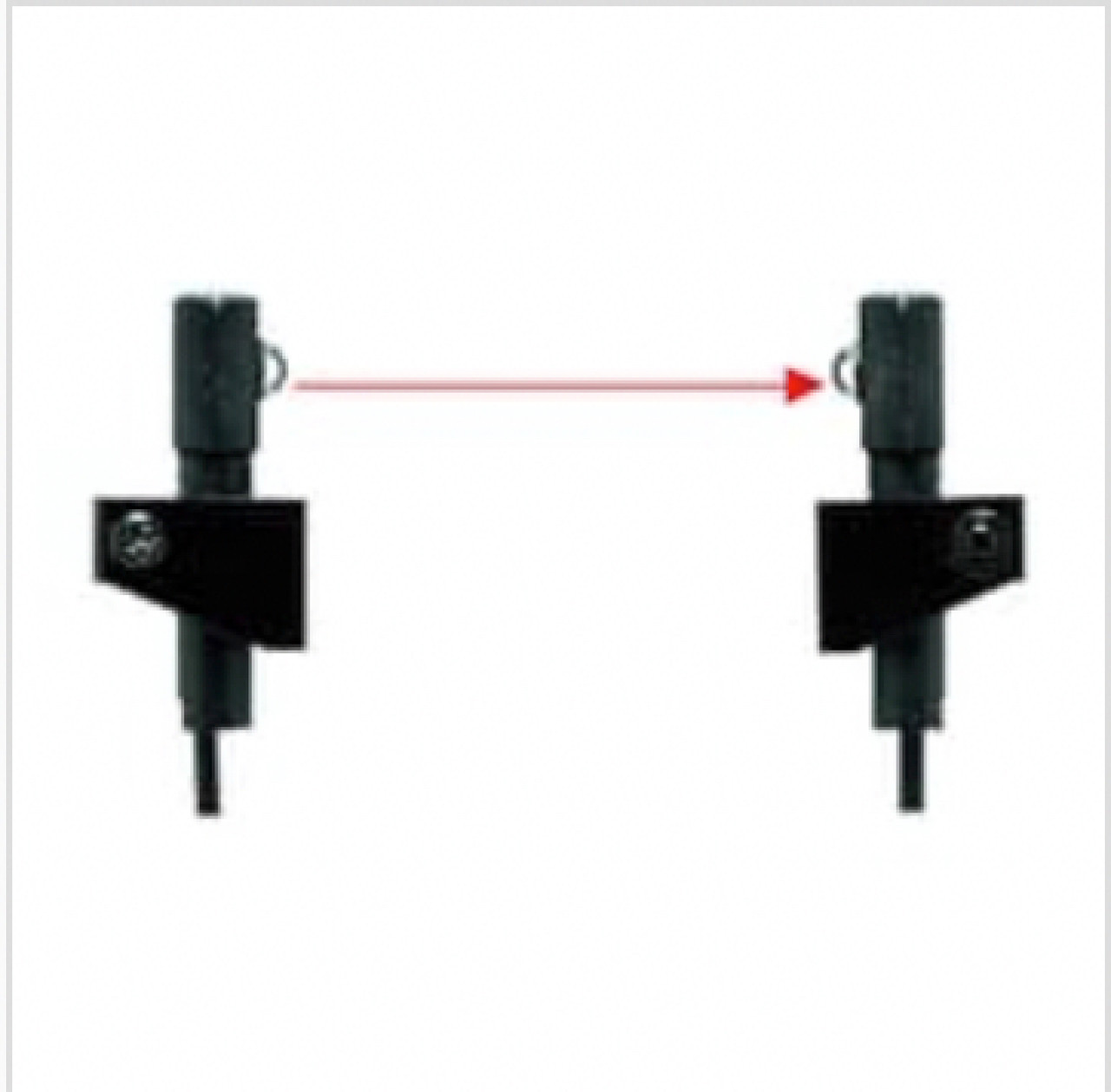 Keyence PS-05 Amplifier Separate Type Photoelectric Sensor, Transmissive Head, NEW