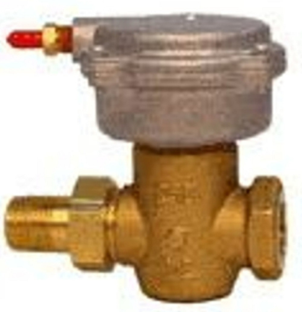 Siemens 257-02059 2-Way 1/2" Terminal Unit Valve, Cv 4.0, Normally Open, F x UM, NEW