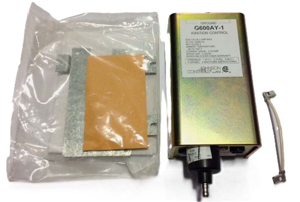 Johnson Controls G600AY-1C Boiler Ignition Control, NEW