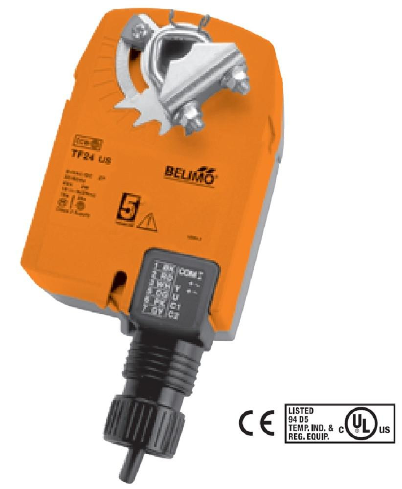 Belimo TF24-S US Damper Actuator, On/Off, Spring Return Fail-Safe, 24V AC/DC, NEW