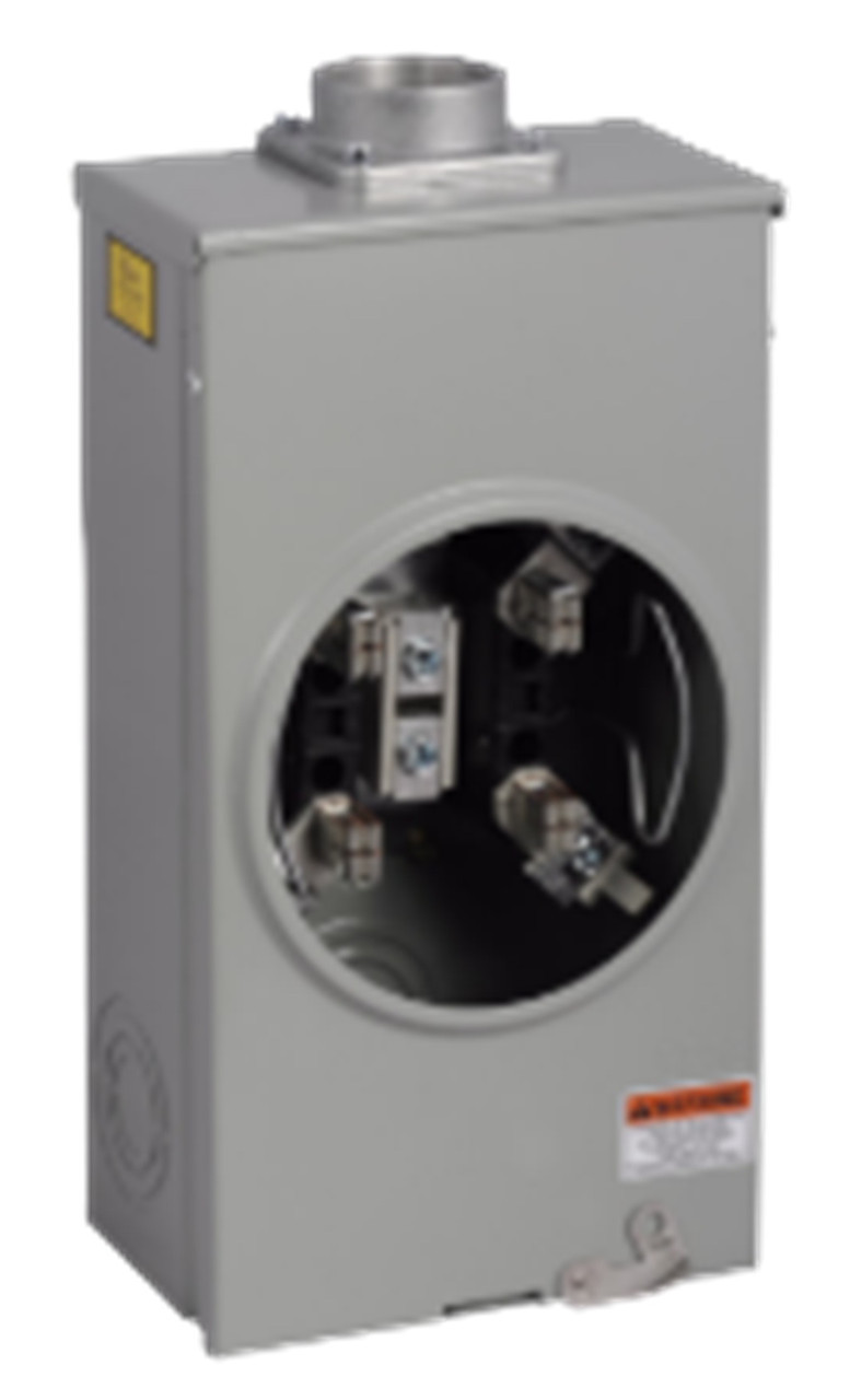 Cutler-Hammer Eaton 1004455BCH Meter Socket, Resi Type Cover, 200A, NEW