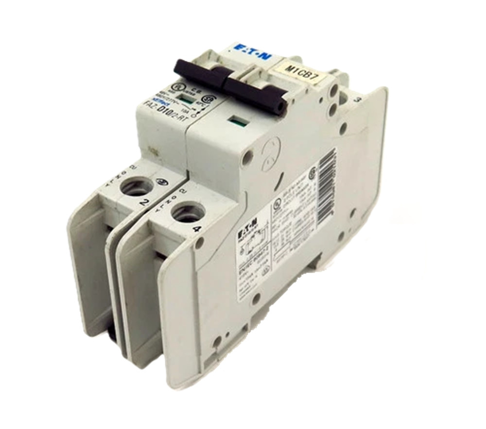 Moeller Eaton FAZ-D10/2-RT 102227 Miniature Circuit Breaker, 10A, 2-Pole, NEW
