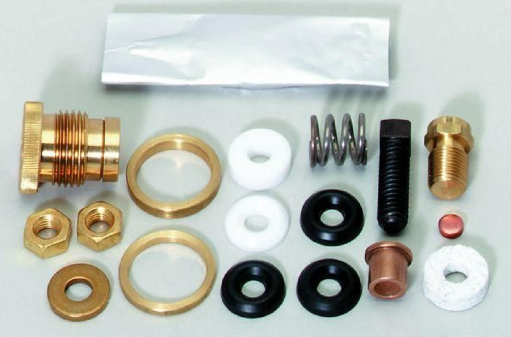 Siemens 591-501 Flowrite 591 Valve 1/4" Stem Repack Kit (Water), NEW