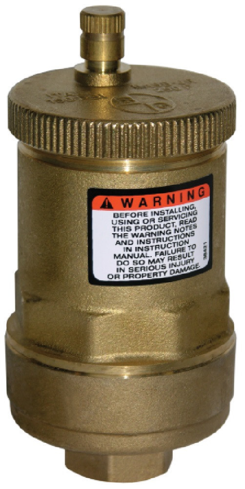 Bell and Gossett ITT 113246 Automatic Air Vent, No 98, 1/2" High Capacity, Female, NEW