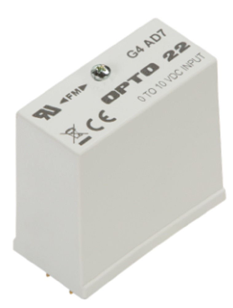 Opto 22 G4AD7 G4 Family 0 to /10 VDC Analog Input, Single Channel, Refurbished