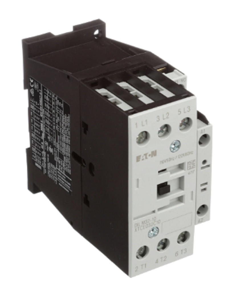 Eaton XTCE032C10A Non-Reversing Contactor 3P 32A 120V 50/60Hz C Frame 1NO, NEW