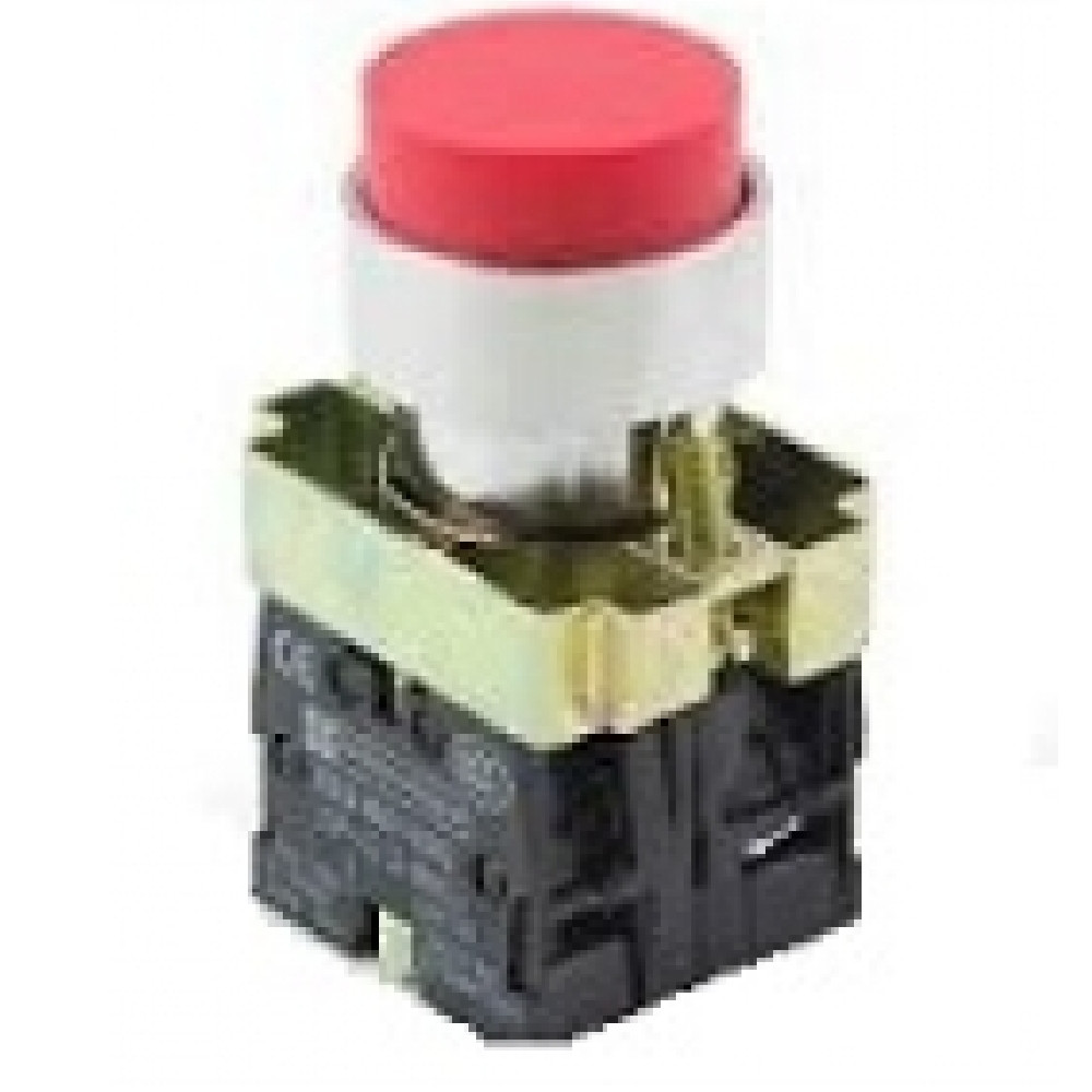 General Electric GE CR104PBL11R1S2 Illuminated Pushbutton, Full Voltage, 1 NO/NC, NEW