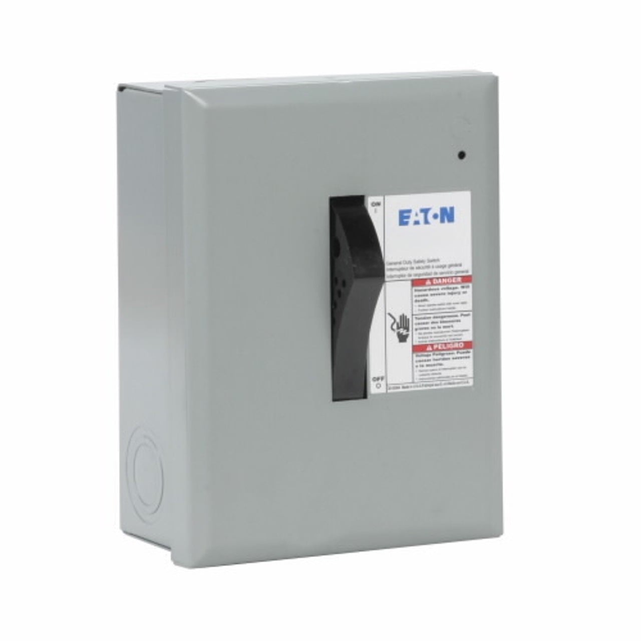 Eaton DP221NGB 120/240 VAC Safety Switch, Fusible, Single Throw, 3-Wire, 30 Amp, NEW