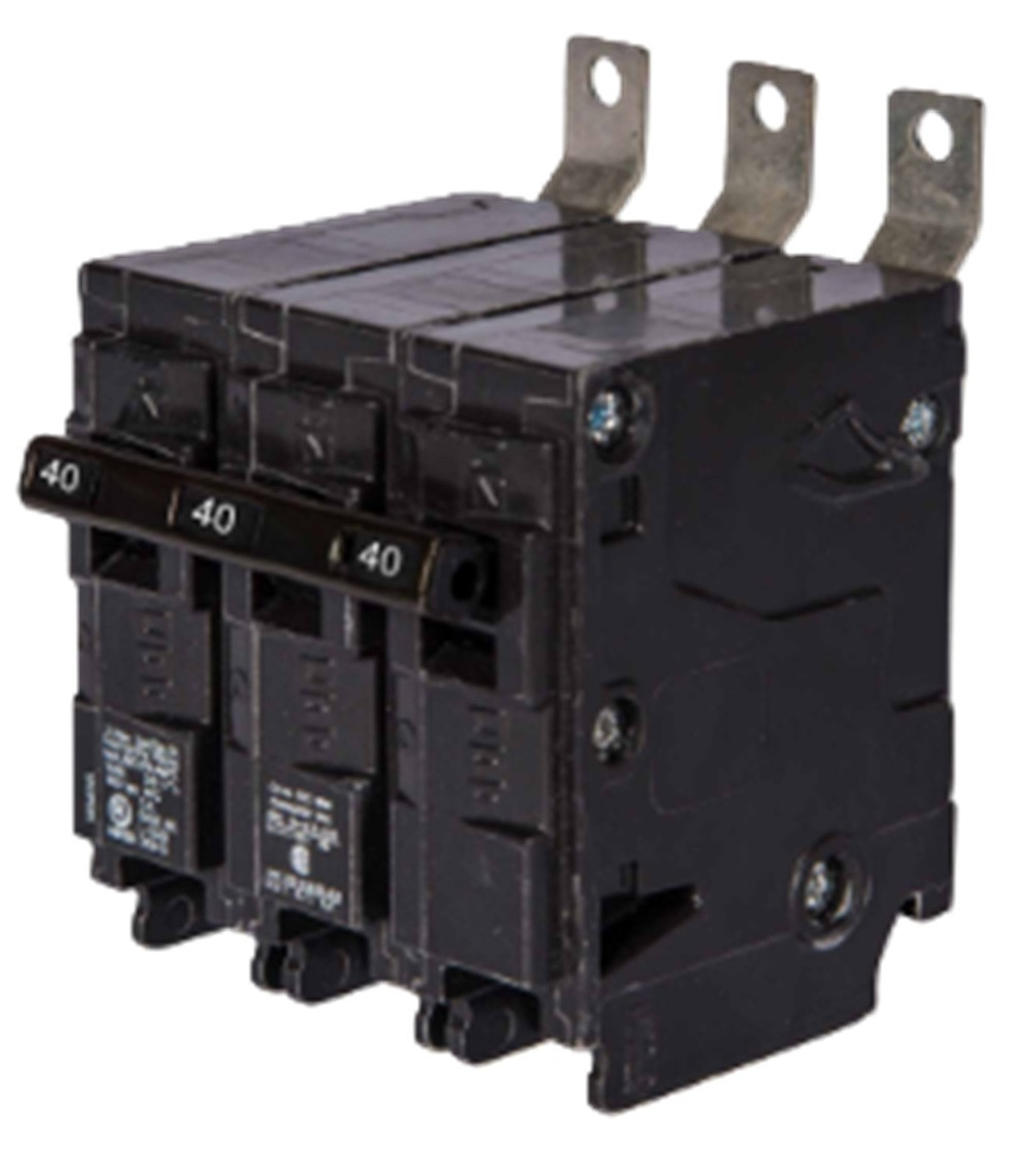 Siemens B340 Type BL Miniature Circuit Breaker, 40A, 3-Pole, 240VAC, NEW