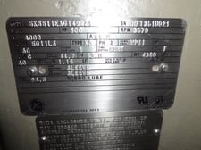 500 HP 3600 RPM General Electric, Frame 5011LS, weather protected enclosure type 2, new, 2300/4000 Volts (4