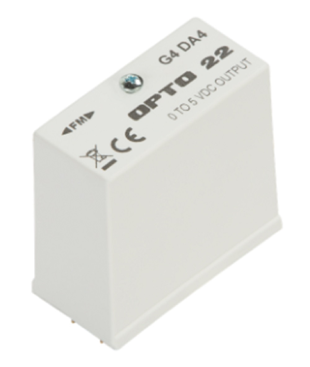 Opto 22 G4DA4 G4 0 to /5 VDC Analog Output, Refurbished