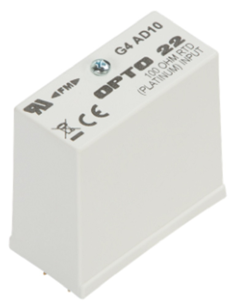 Opto 22 G4AD10 G4 100 Ohm Platinum RTD Analog Input, Single Channel, Isolated, Refurbished