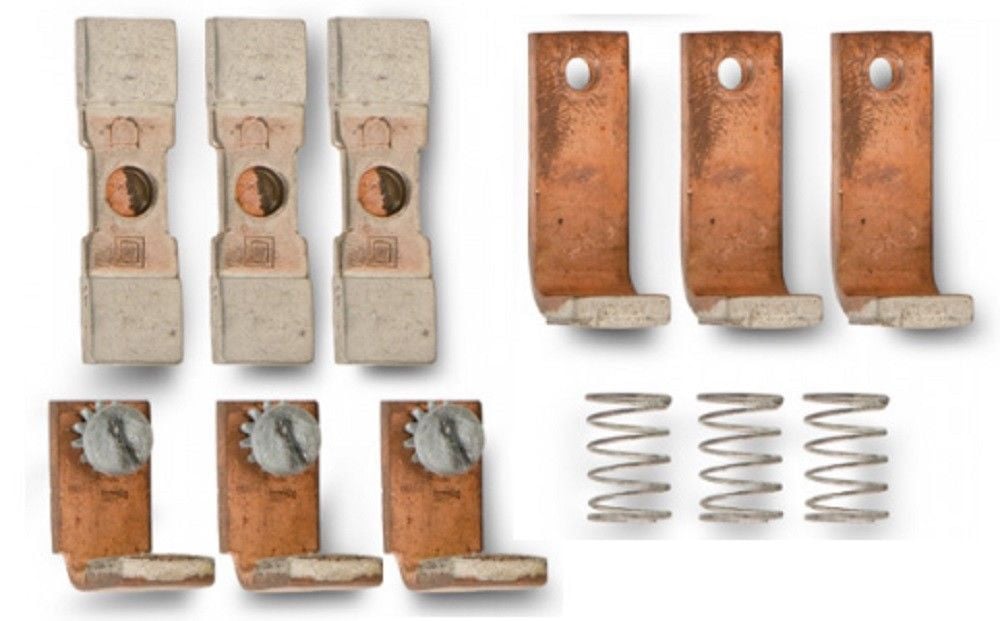 Square D 9998BA82 4 Pole Contact Kit Size 0, Type B, Series A, Class 9998, BA-82, NEW